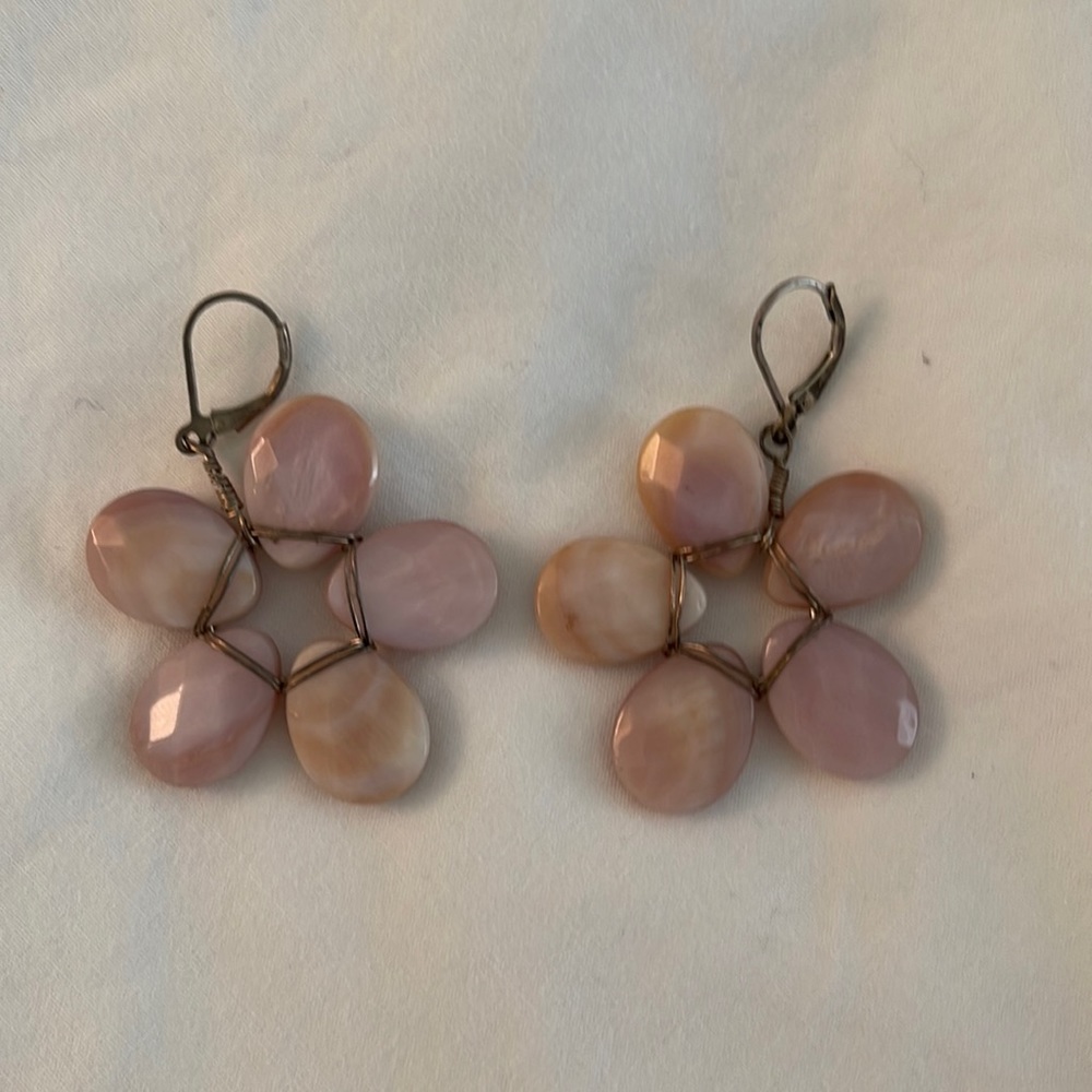 Ann lightfoot flower earrings